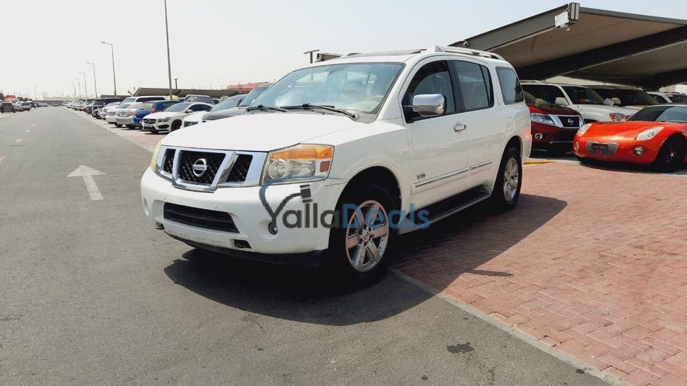 2012 white nissan armada