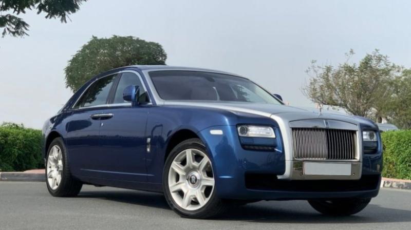 Rent Rolls Royce Ghost in Dubai  X Car Rental